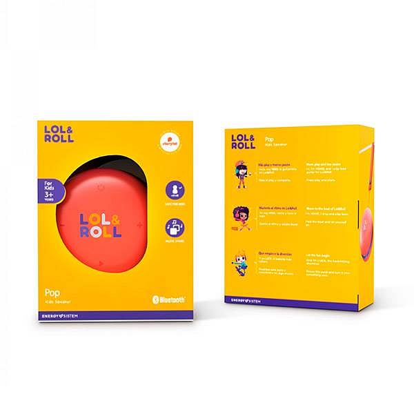 Energy Sistem Lol amp Roll Kids Orange 5W  Altavoz Bluethooth