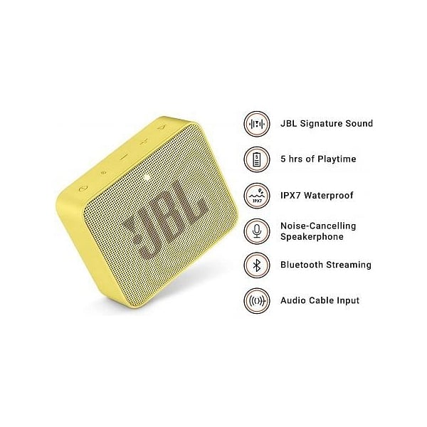 JBL GO 2 Bluetooth Amarillo  Altavoz
