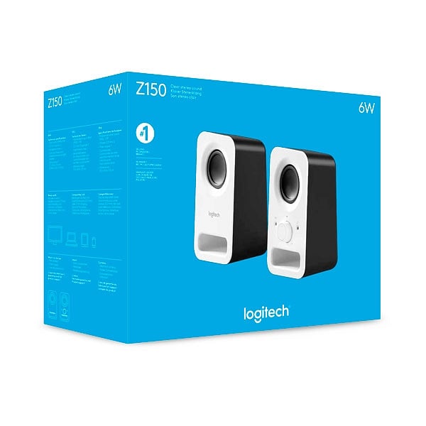 Logitech Z150 blanco 20  Altavoz