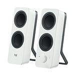 Logitech Z207 20 Bluetooth Blanco crudo Inglés  Altavoces