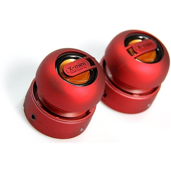 Xmini Capsule Rojo Batería  Altavoces Estéreo