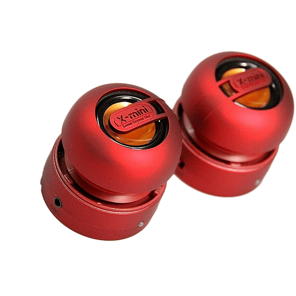 Xmini Capsule Rojo Batería  Altavoces Estéreo