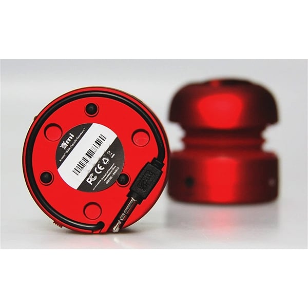 Xmini Capsule Rojo Batería  Altavoces Estéreo