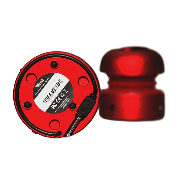 Xmini Capsule Rojo Batería  Altavoces Estéreo