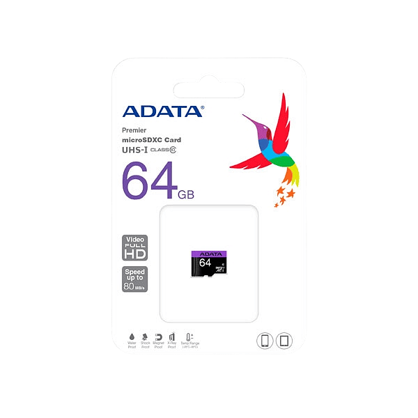 ADATA Premier 64GB  MicroSD