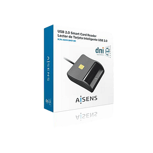 Aisens ASCRSN01BK USB 20  Lector de DNI