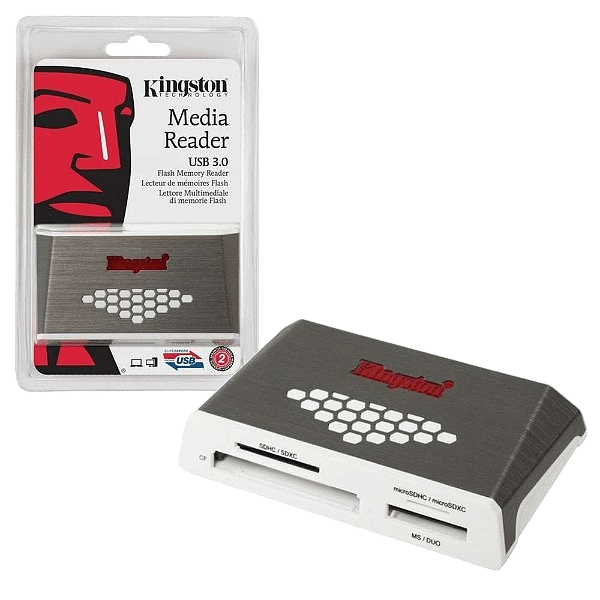 Kingston Lector de medios de alta velocidad USB 30
