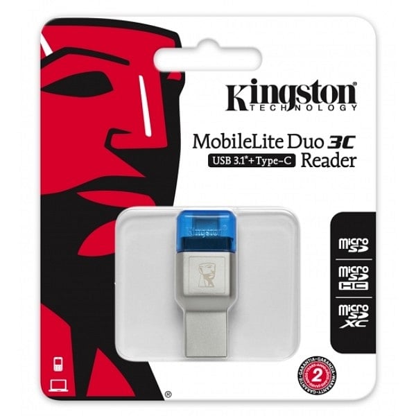 Kingston MobileLite Duo 3C  Lector de Memoria