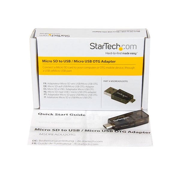 StarTechcom Micro SD a Micro USB  Adaptador
