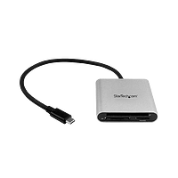 StarTechcom Lector Grabador USBC 30 de Tarjetas Flash SD CF MicroSD