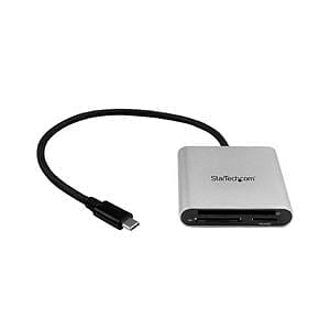 StarTechcom Lector Grabador USBC 30 de Tarjetas Flash SD CF MicroSD