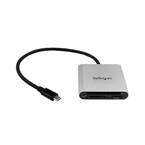 StarTechcom Lector Grabador USBC 30 de Tarjetas Flash SD CF MicroSD