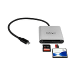 StarTechcom Lector Grabador USBC 30 de Tarjetas Flash SD CF MicroSD StarTechcom Lector Grabador USBC 30 de Tarjetas Flash SD CF MicroSD