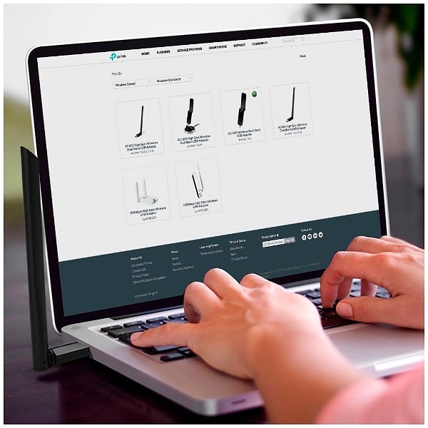 TPLink Archer T3U Plus AC1300 Dual  Antena USB WIFI