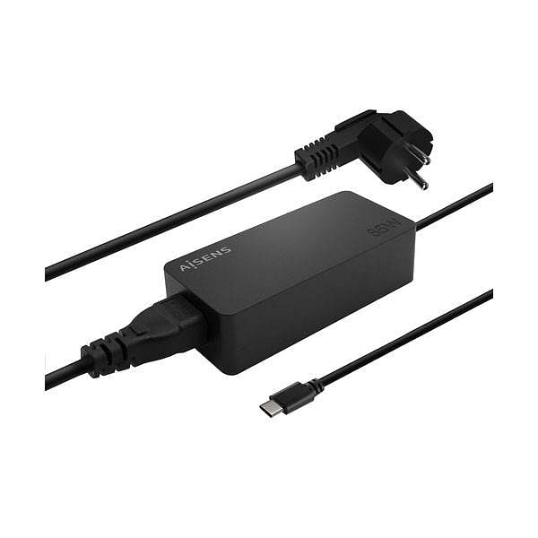 Aisens ASCH1PD65DBK  65W  USBC  Cargador de Portátil