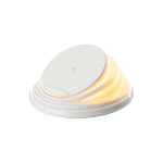 Conceptronic Gorgon Cargador inalámbrico Led Qi 10w White