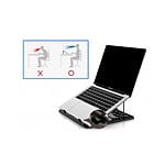 Conceptronic Thana Ergo S Negro  Base Refrigeración