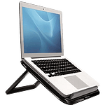 Fellowes Spire Series Soporte Portátil y Tablet Elevador Ajustable en 7 Angulos Plegable