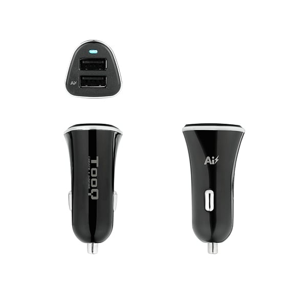 TooQ TQCC2002 Negro  Cargador de coche