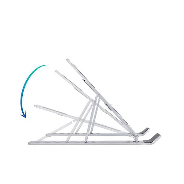 Tooq TQLRS0035AL plegable Silver  Soporte Portátil