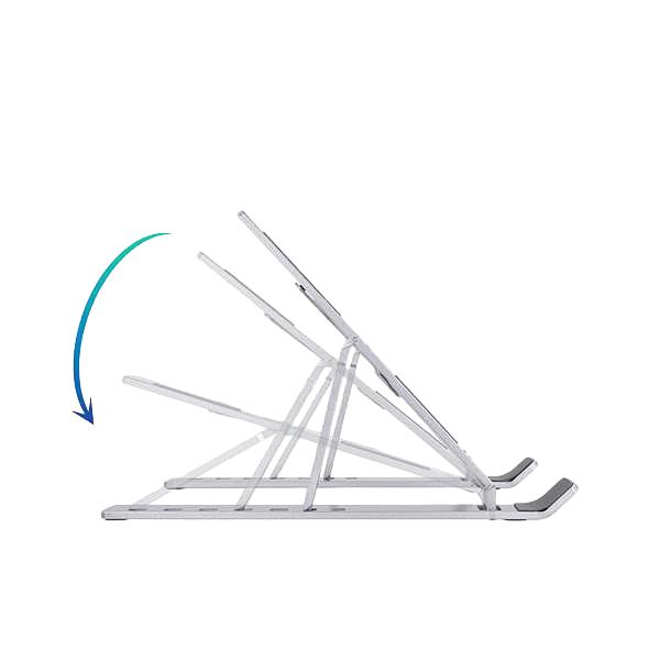 Tooq TQLRS0035AL plegable Silver  Soporte Portátil