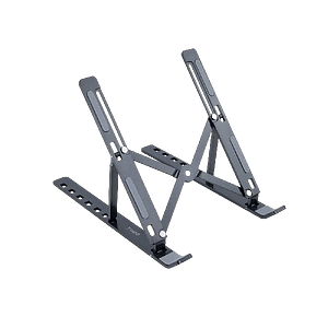 Tooq TQLRS0035ALG plegable Dark Grey  Soporte Portátil
