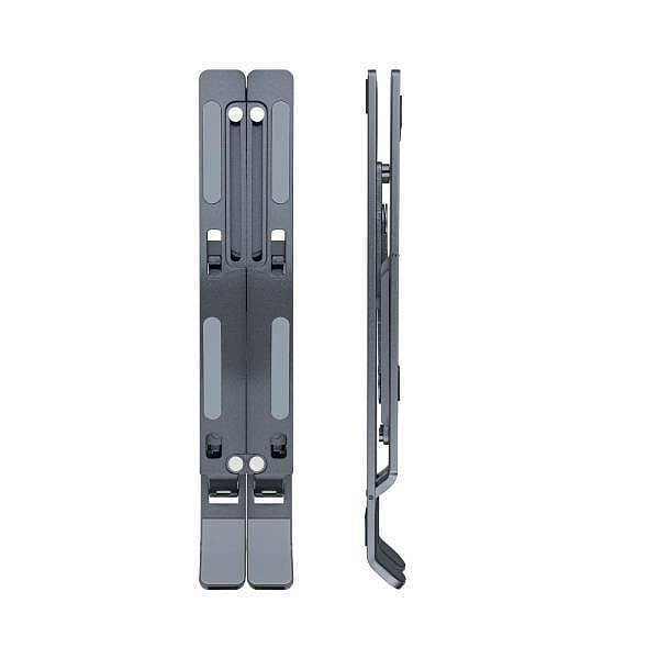 Tooq TQLRS0035ALG plegable Dark Grey  Soporte Portátil