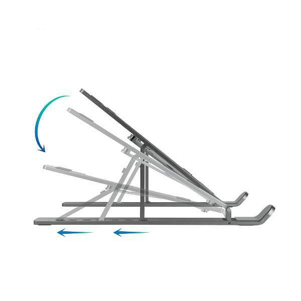 Tooq TQLRS0033ALG plegable Grey  Soporte Portátil