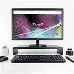 Tooq Soporte Monitor y Portátil Elevador TQMR0121 Negro