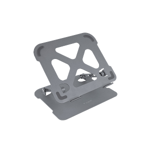 Tooq Soporte Portátil 173 Elevador Ajustable Gris diseño Ergonomico y Plegable