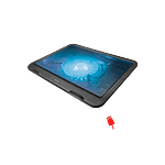 Trust Ziva led azul  Base de refrigeración