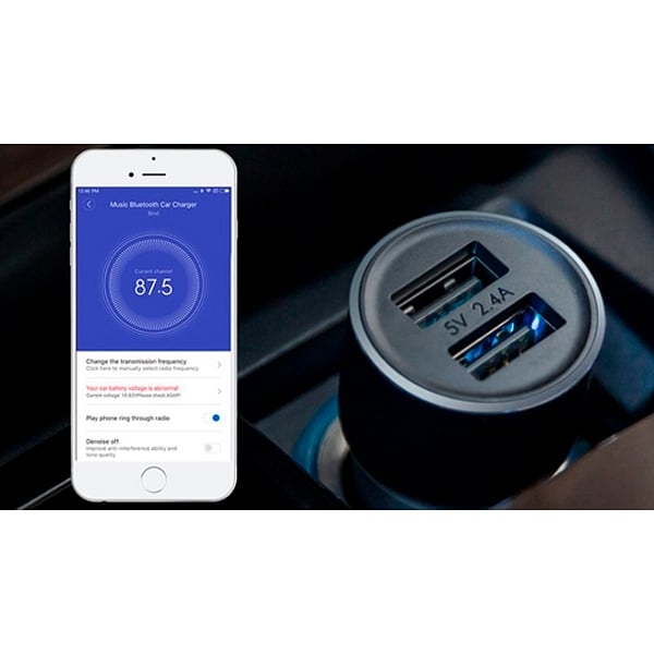 Xiaomi Roidmi 3S  FM Bluetooth  Cargador de Coche