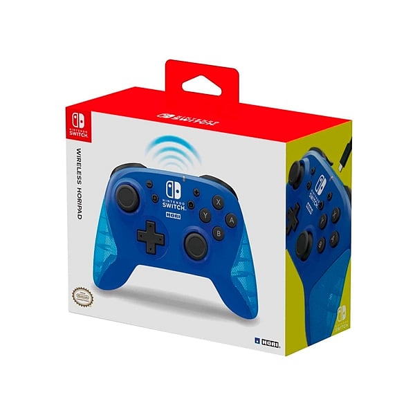Hori Horipad Wireless para Nintendo Switch Azul  Gamepad