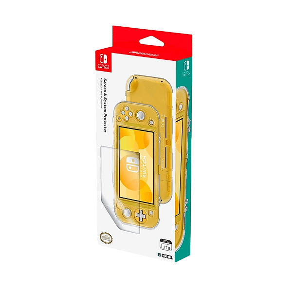 Hori NS2052U  Protector de pantalla y sistema para Nintendo Switch Lite