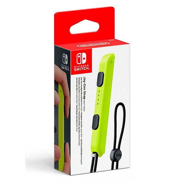 Correa para mando Joycon de Nintendo Switch  Amarillo