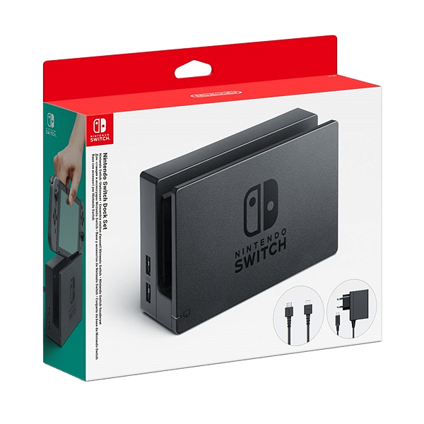 Nintendo Switch Dock Set  Base  Adaptador AC HDMI 