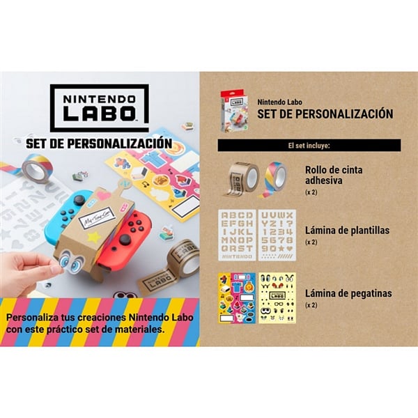 Nintendo Set Labo de personalización para Nintendo Switch