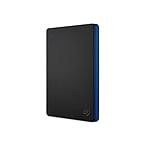 Seagate Game Drive para PS4 2TB negro y azul  Disco Externo