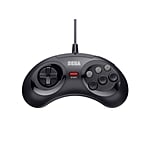 SEGA Mega Drive mini mando oficial negro de 6 botones