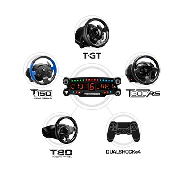 Thrustmaster Display Gaming Addon LED BT PS4  Acc Volante