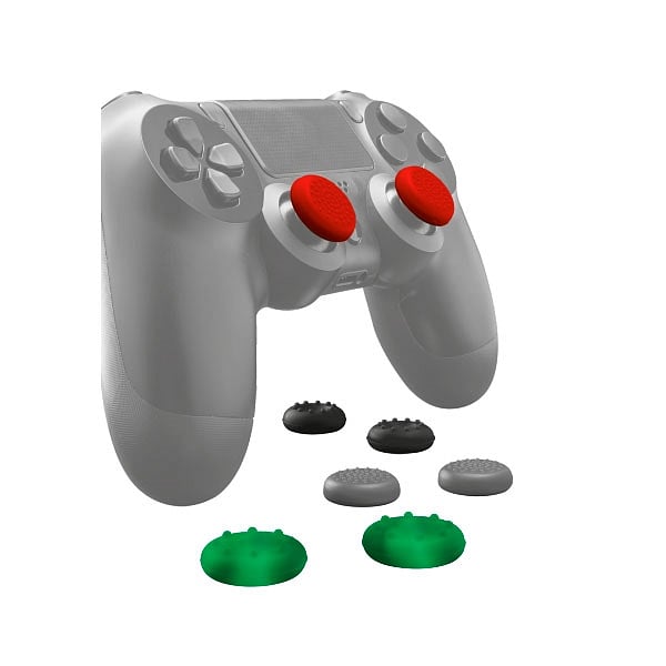 Trust Gaming Pack 8 Apoyos de pulgares para mando de PS4