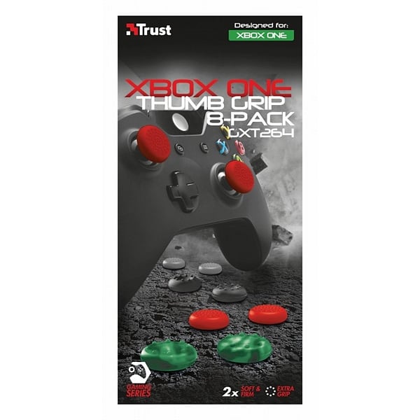Trust Gaming Pack 8 Apoyos de pulgares para mando Xbox One