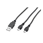Trust Gaming GXT 222 Cable de carga para 2 mandos PS4