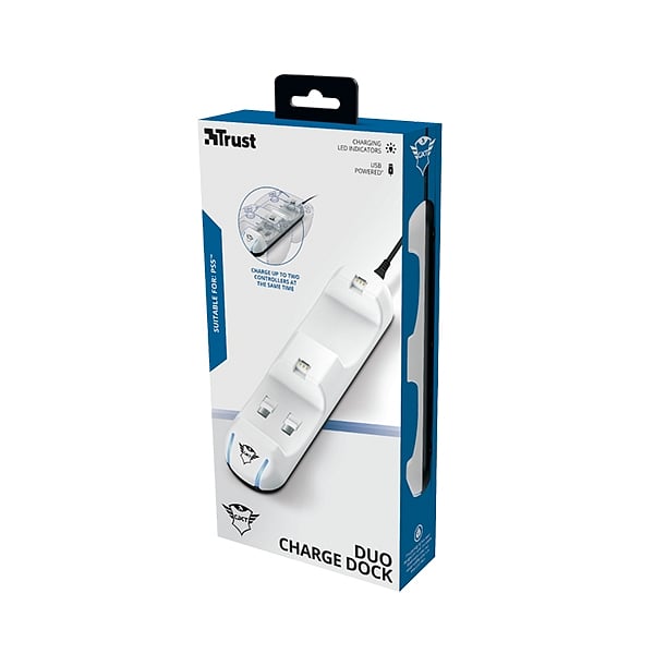 Trust GXT 251 Duo Charging Dock  PS5  Base de carga