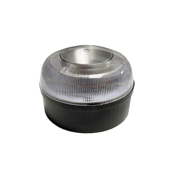 Leotec V16 Luz de Emergencia para Coche Help Flash Homologada Base Imantada Funciona a Pilas