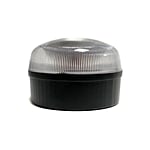 Leotec V16 Luz de Emergencia para Coche Help Flash Homologada Base Imantada Funciona a Pilas
