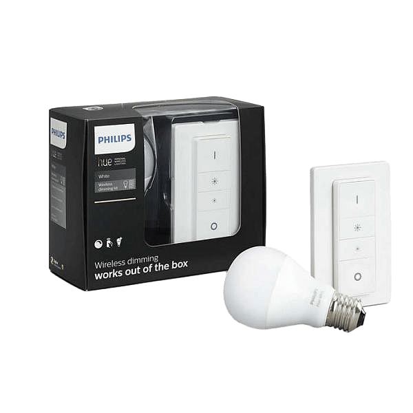 Philips Hue KIT 1x E27 A60 95W 2700K  Int  Iluminación