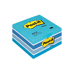 PostIt Cubo de Notas Adhesivas Color Azul 450 Hojas