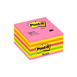 PostIt Cubo de Notas Adhesivas Color Surtidos 450 Hojas