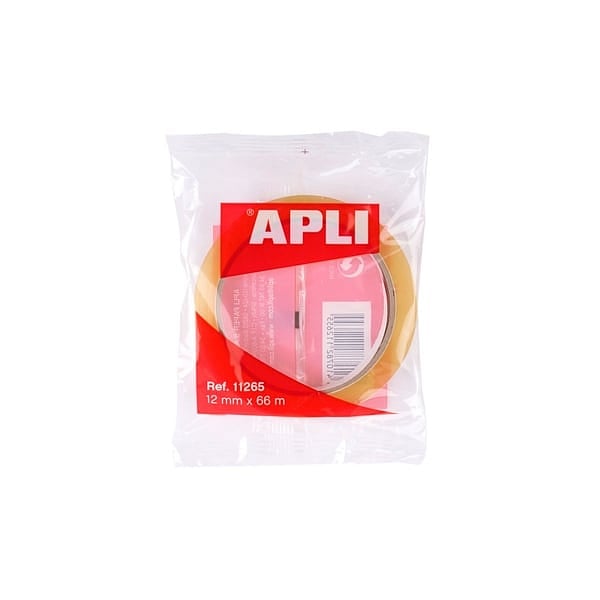 Apli Cinta Adhesiva Transparente 66 m x 12 mm